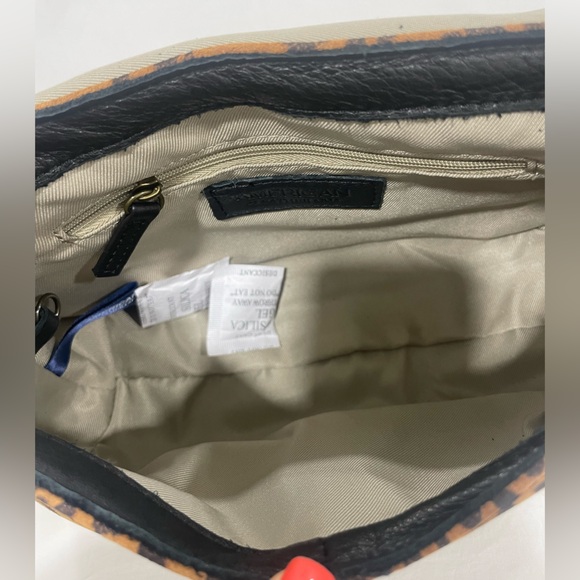 America Leather Co. crossbody bag, Leopard print - Picture 4 of 4